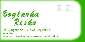 boglarka risko business card