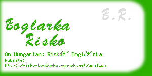 boglarka risko business card